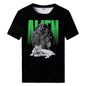 Été nouveau Alien Art impression 3D T-shirt pour hommes vêtements quotidien T-shirt style décontracté horreur Alien film graphique Harajuku hauts t-shirts