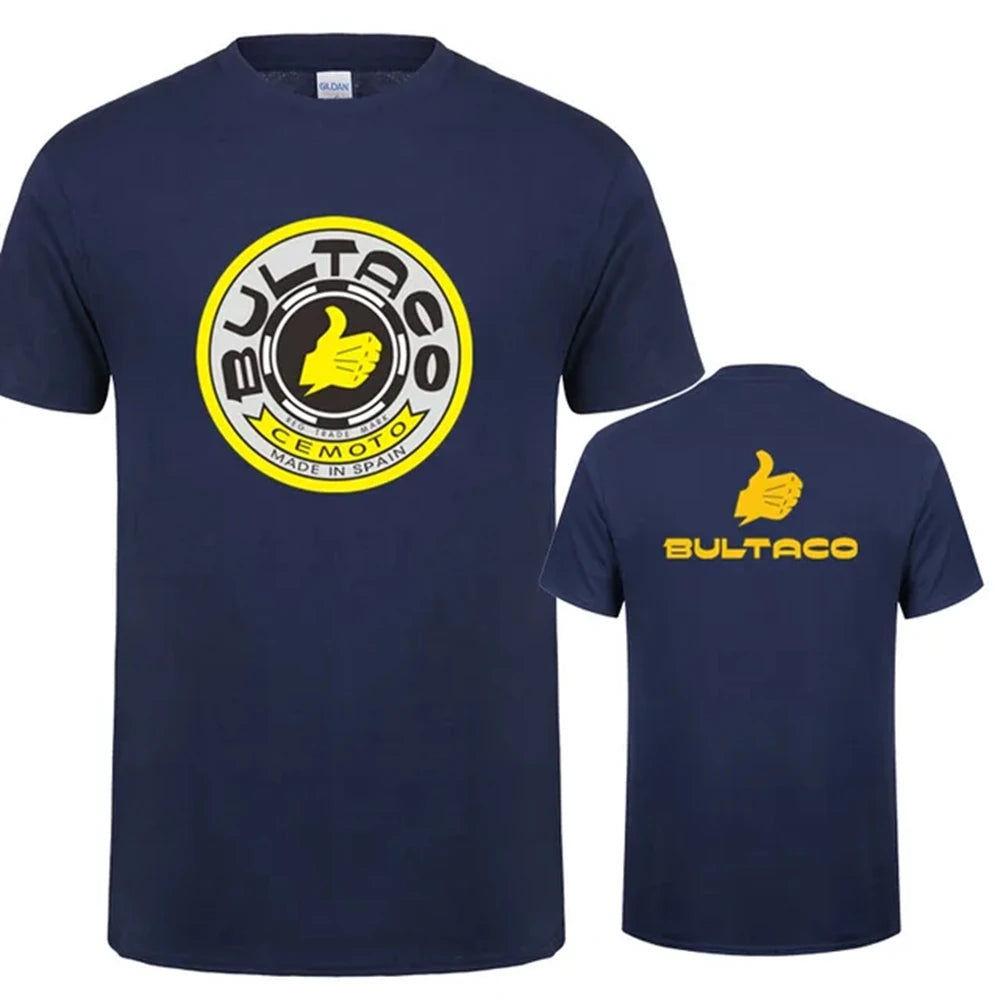 Bultaco Cemoto motos t-shirts mode hommes été Bultaco homme t-shirt 72604
