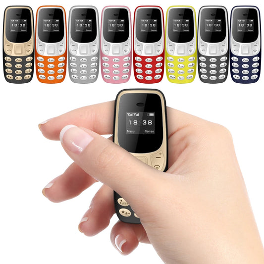 SERVO BM10 Mini téléphone portable 2 carte SIM Bluetooth écouteur changeur de voix dialeur faible rayonnement enregistrement sonore petit téléphone portable