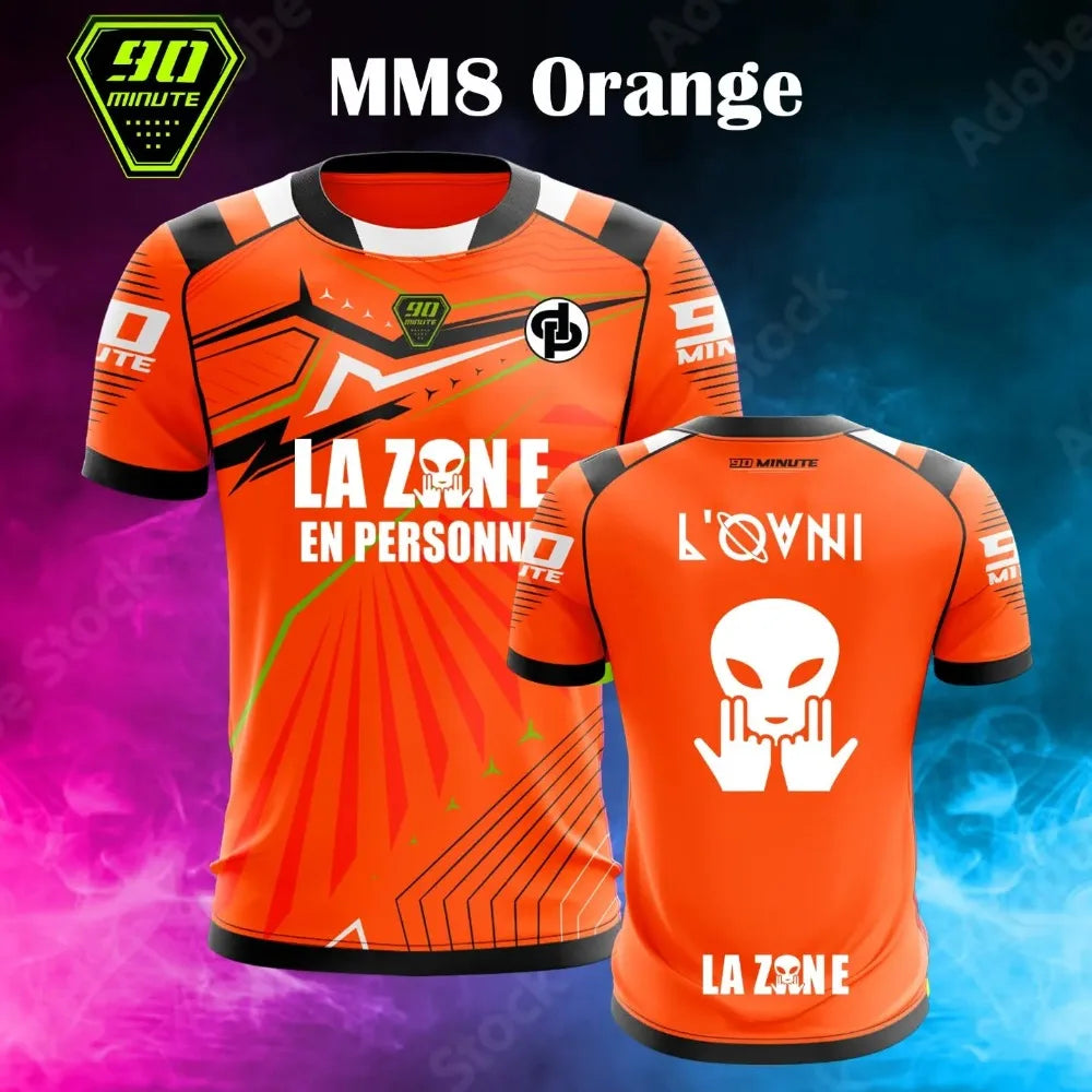 T-shirt à manches courtes et col rond LA ZONE EN PERSONNE