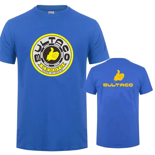 Bultaco Cemoto motos t-shirts mode hommes été Bultaco homme t-shirt 72604