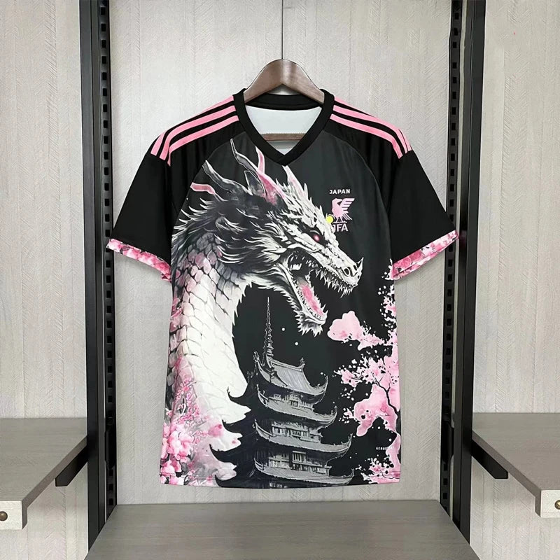 2025 équipe de Football japonaise t-shirt vague de mer Jingle chat dark vador Football t-shirts sport décontracté hommes à manches courtes hauts t-shirts