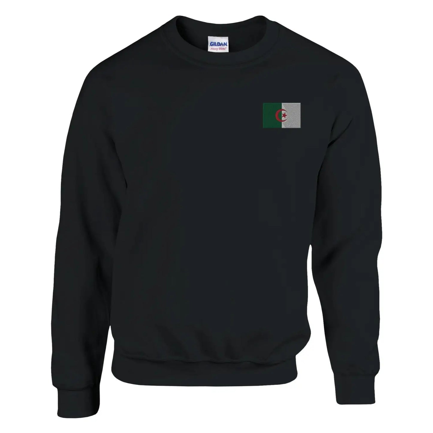 Sweat-shirt Drapeau de l'Algérie en broderie-2