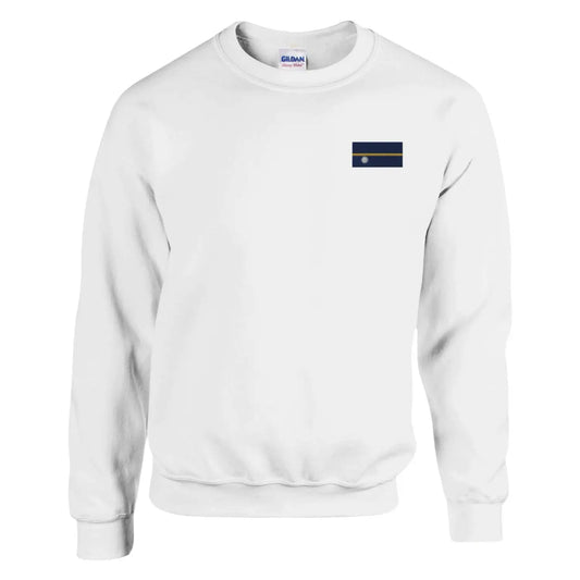 Sweat-shirt Drapeau de Nauru en broderie-0