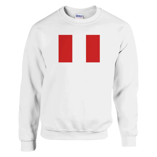 Sweat-shirt Drapeau du Pérou-0