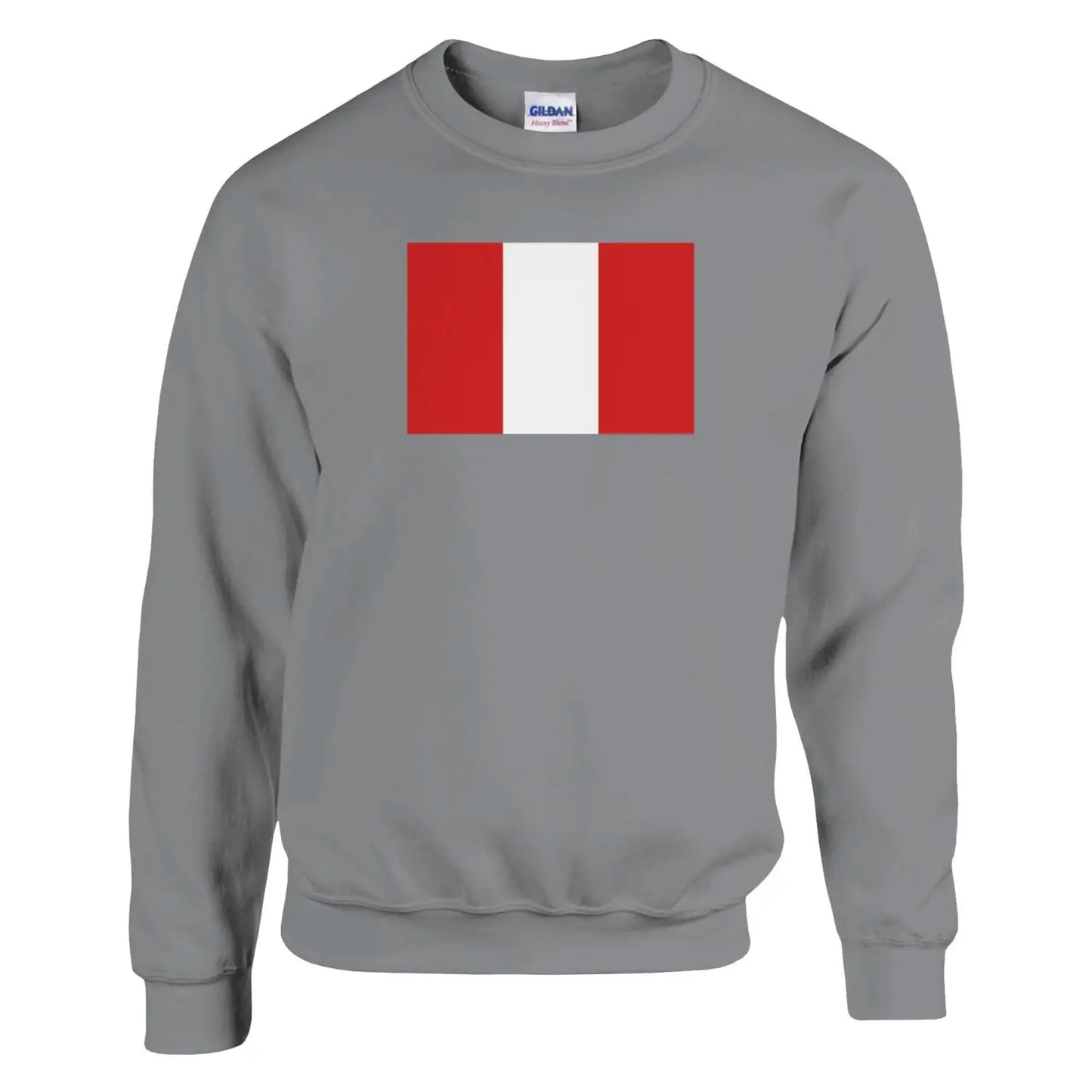 Sweat-shirt Drapeau du Pérou-1